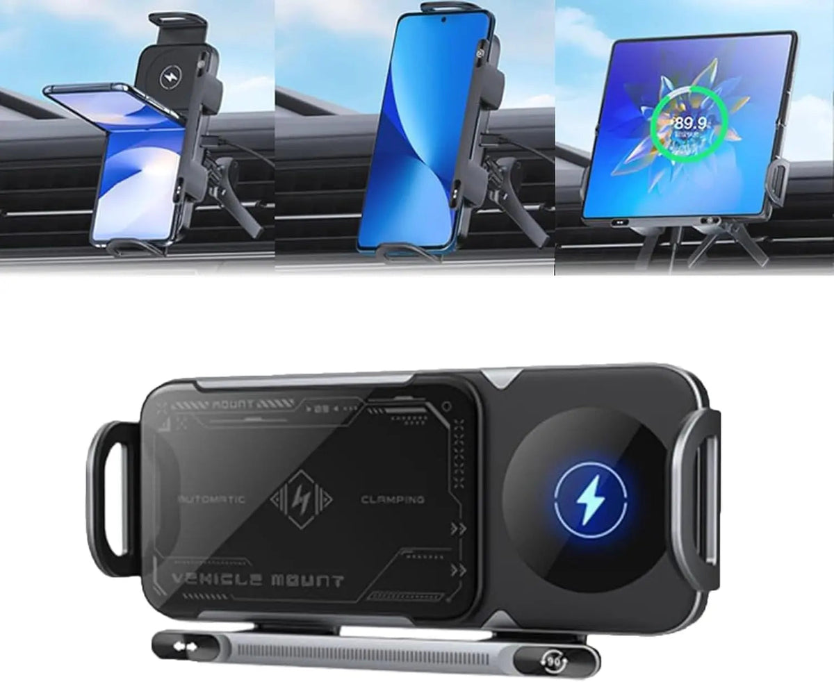 Sikunuo | Wireless Phone Holder for Car with Fast Charging