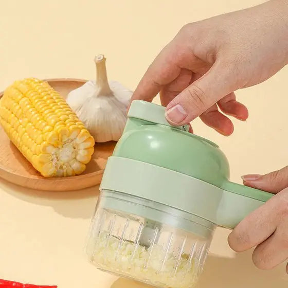 Sikunuo | Cordless Multifunction Electric Mill – Effortless Cutting, Chopping & Cleaning