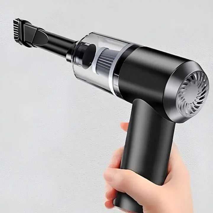 Sikunuo | Wireless 3-in-1 Mini Vacuum Cleaner – Vacuuming, Blowing & Brushing in one