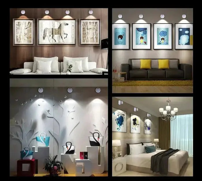 Sikunuo | Wireless LED Spotlight – Flexible, Dimmable, Stylish