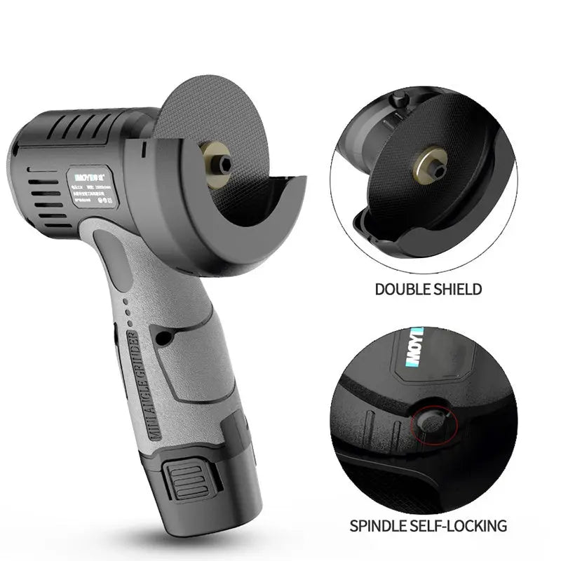 Sikunuo | Cordless Mini Angle Grinder with Cutting Disc