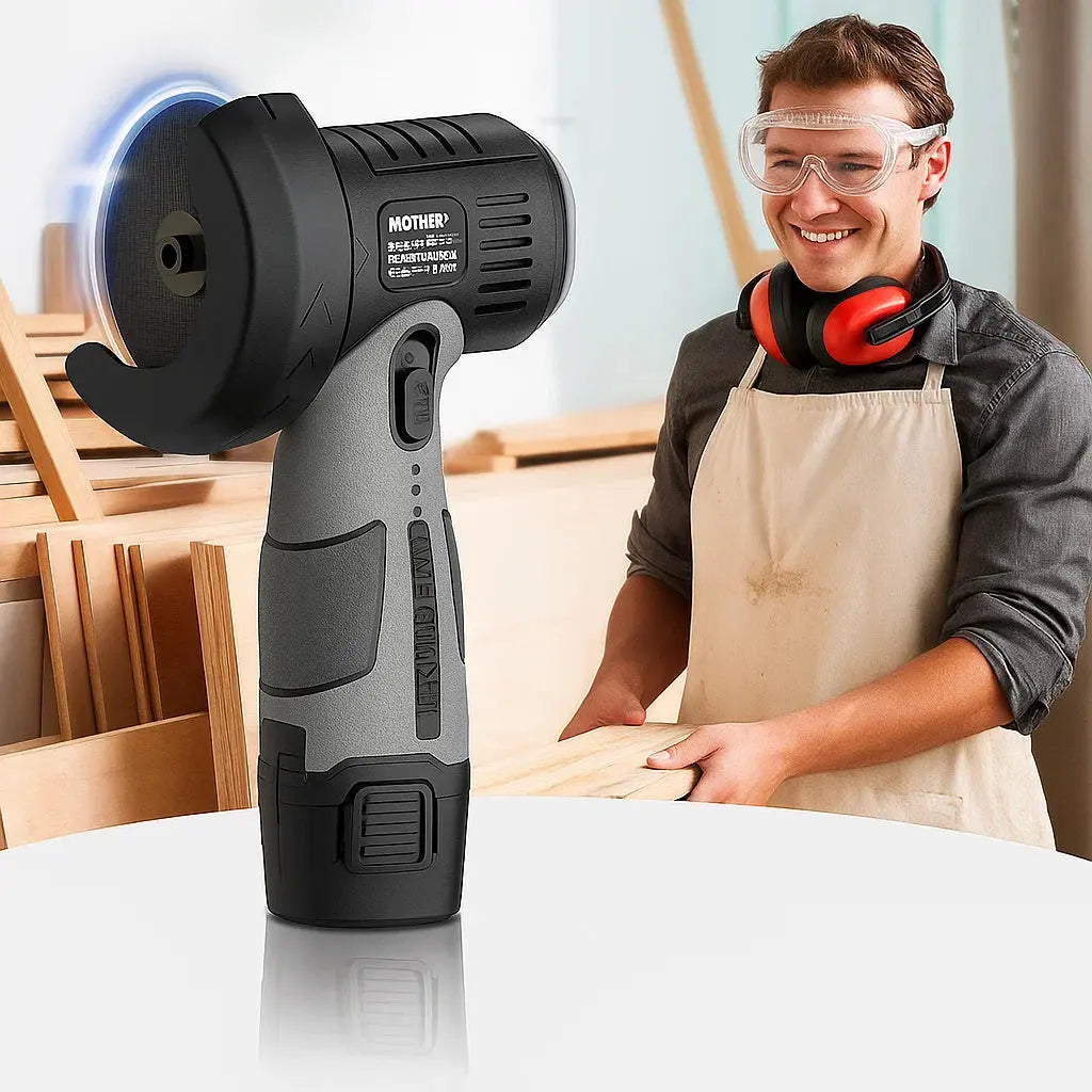 Sikunuo | Cordless Mini Angle Grinder with Cutting Disc