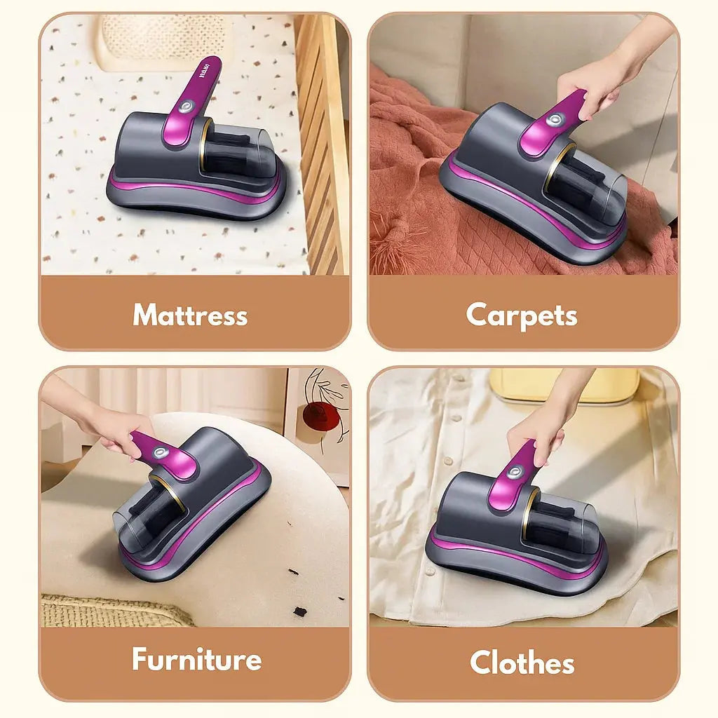 Sikunuo | Cordless vacuum cleaner for furniture — Lightweight & rechargeable device