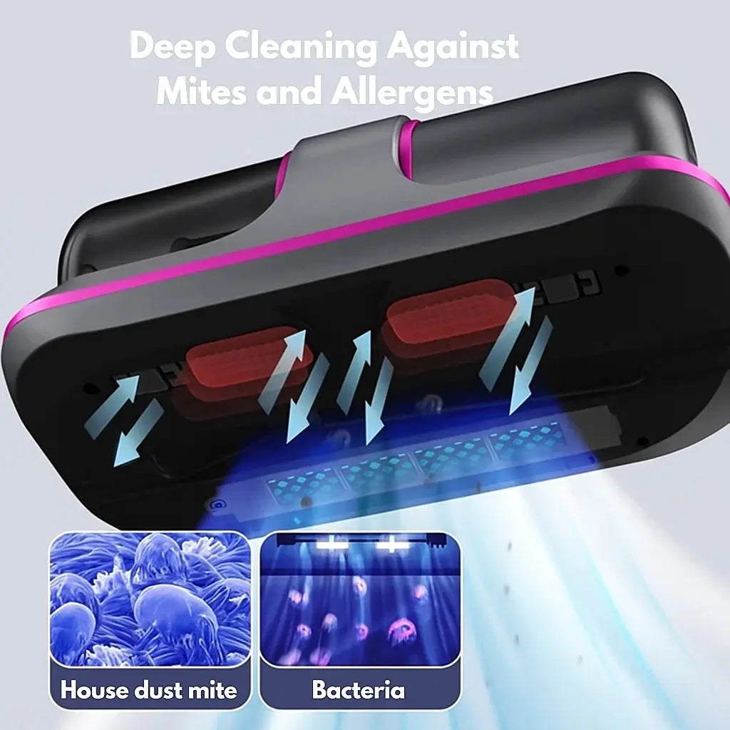 Sikunuo | Cordless vacuum cleaner for furniture — Lightweight & rechargeable device