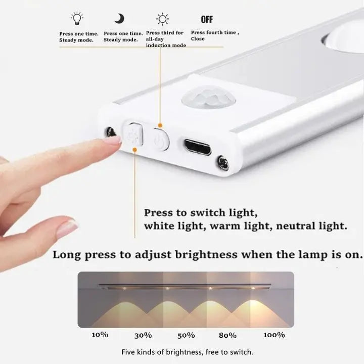 Sikunuo | Wireless LED light with motion sensor – Smart & versatile