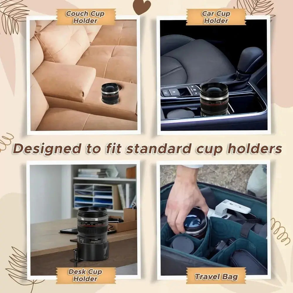 Sikunuo | Camera Lens Mug – Insulating and decorative