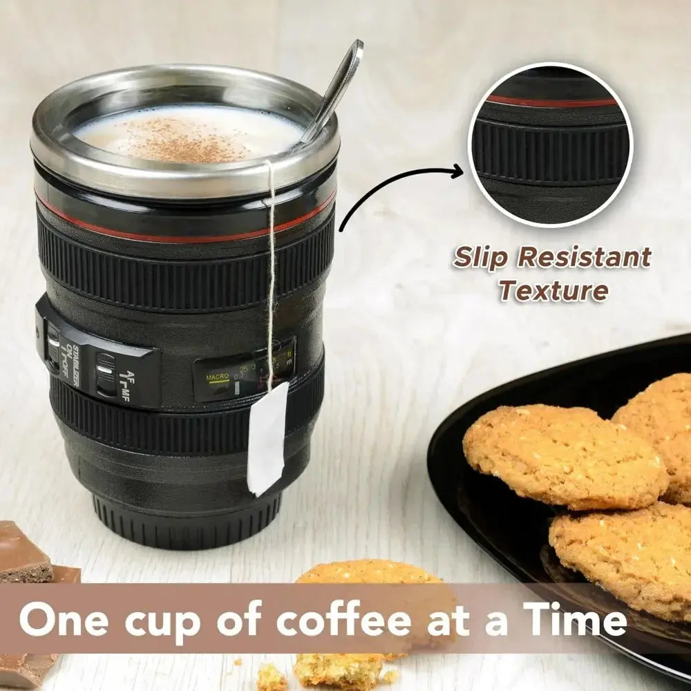 Sikunuo | Camera Lens Mug – Insulating and decorative