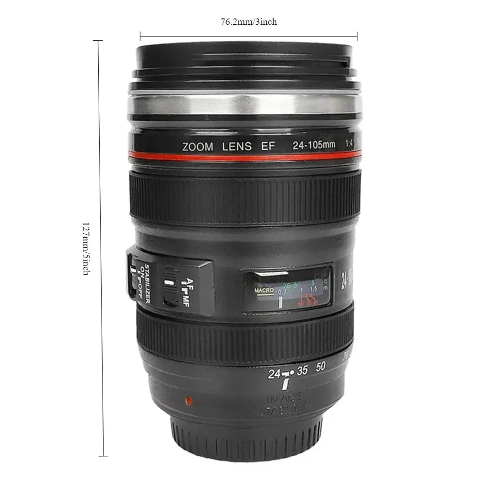 Sikunuo | Camera Lens Mug – Insulating and decorative