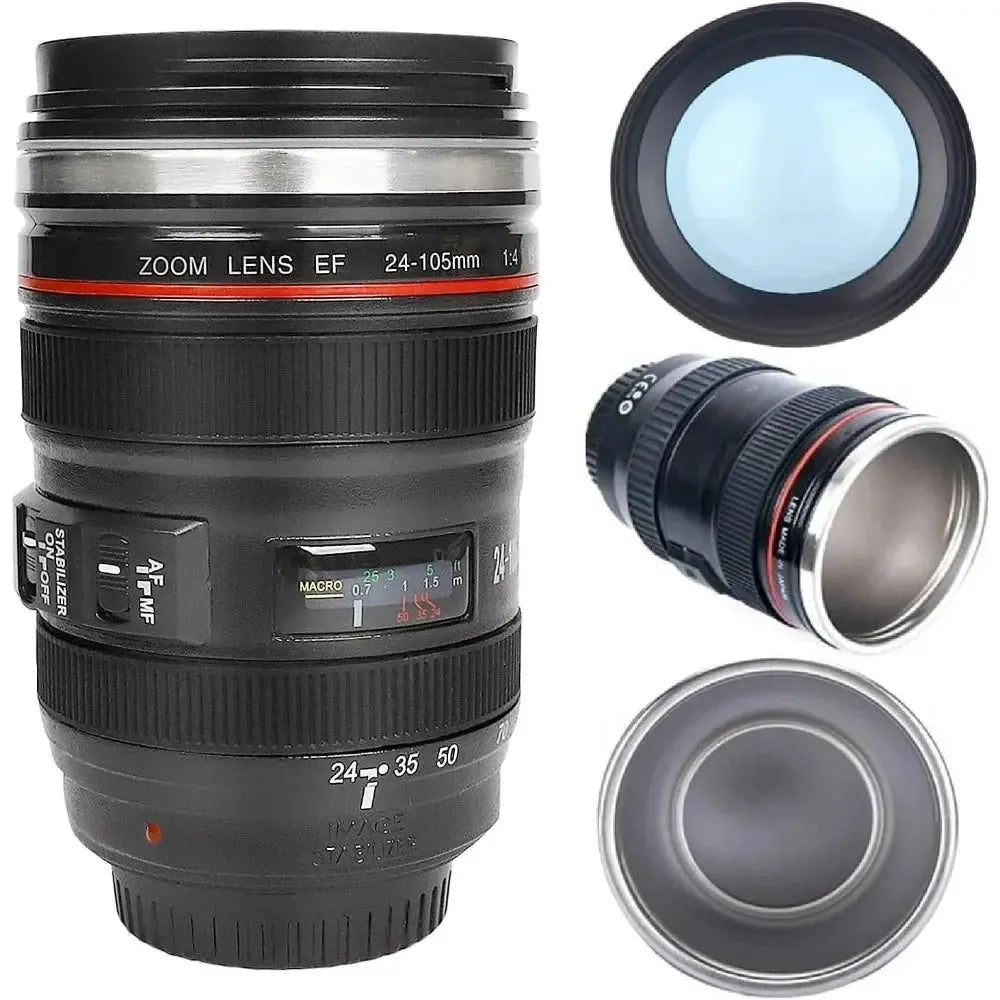 Sikunuo | Camera Lens Mug – Insulating and decorative