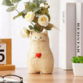 Sikunuo | Cat wooden vase – Decor & gift for cat lovers