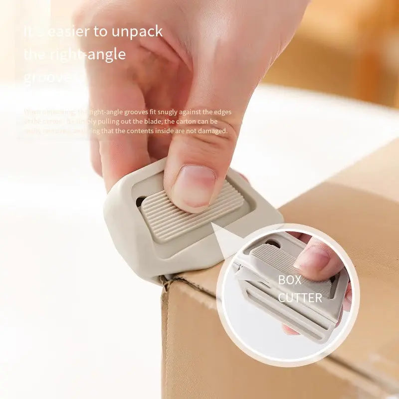 Sikunuo | Ceramic box cutter – With automatic blade retraction & magnet function