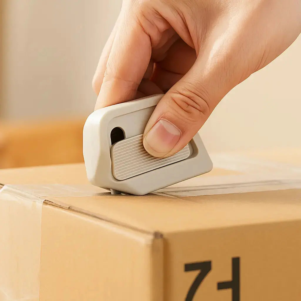 Sikunuo | Ceramic box cutter – With automatic blade retraction & magnet function