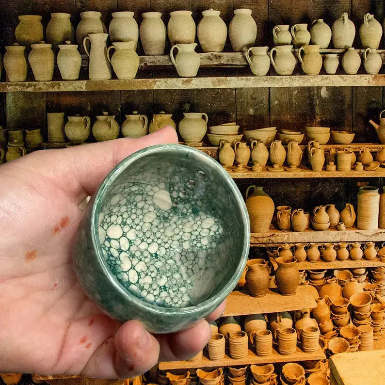 Sikunuo | Ceramic Herb Stripper with Rustic Artisan Charm