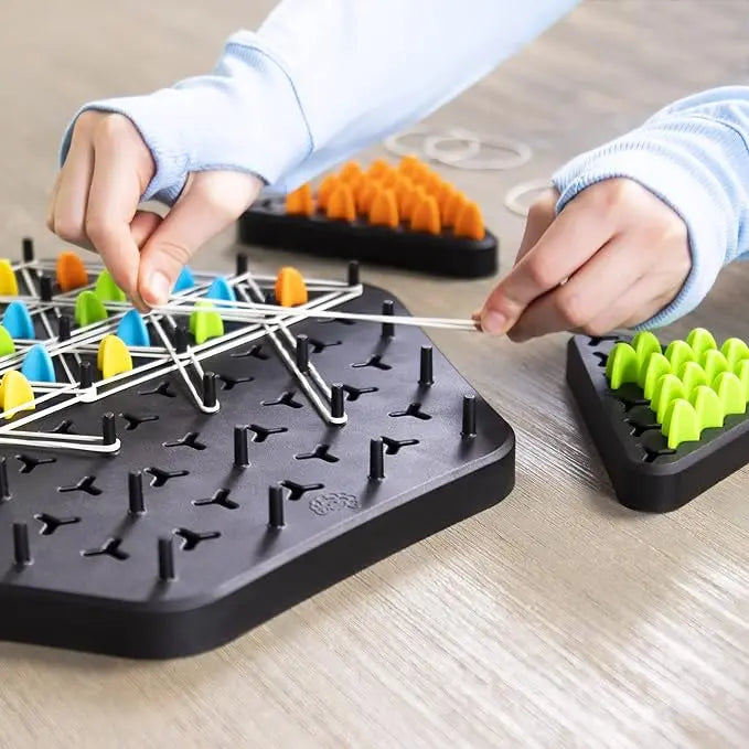 Sikunuo | Chain Triangle Strategy Game – elegant thinking game for 2–4 players