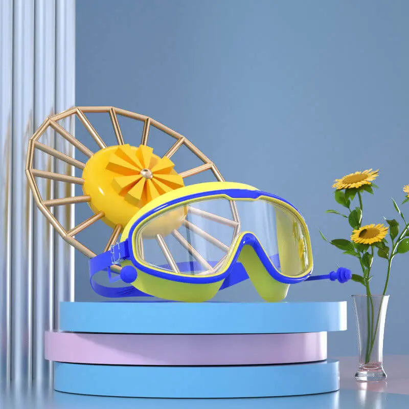 Sikunuo | Kids Anti-Fog Swim Goggles – Soft & PRedective