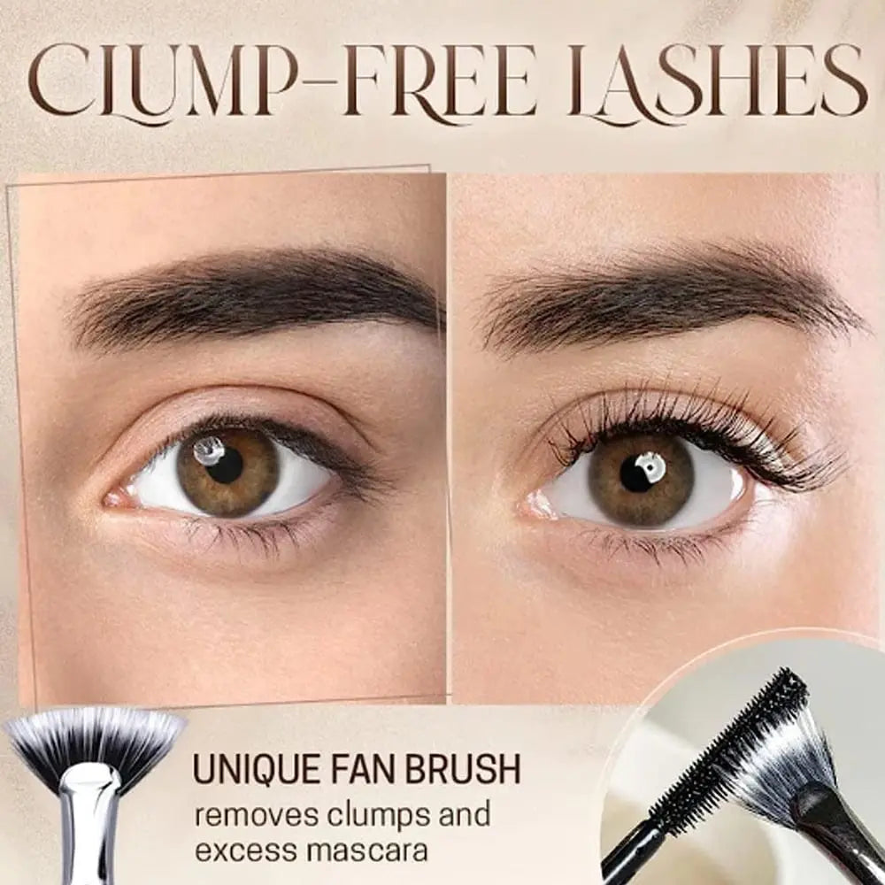 Sikunuo |  I Folding Eyelash Brush with Angled Head – Perfect for Hectic Mornings
