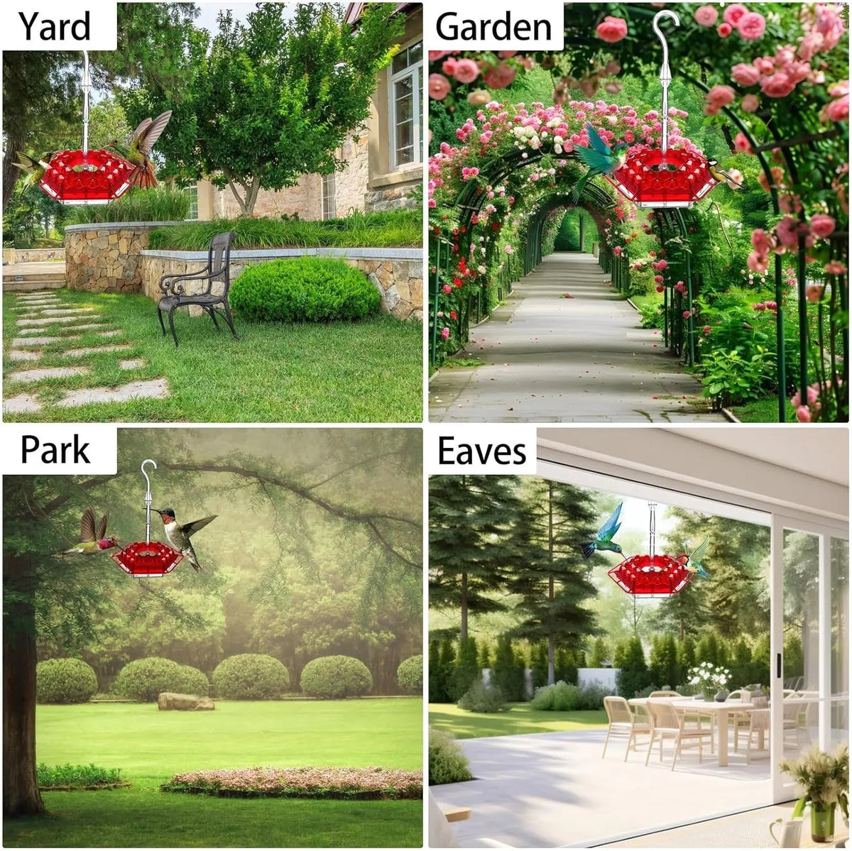 Sikunuo | Kolibri Feeder to Hang – For a Lively Garden Full of Color and Life