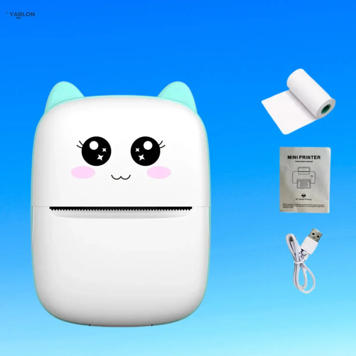 Sikunuo | Compact Bluetooth Thermal Printer – No Ink Required