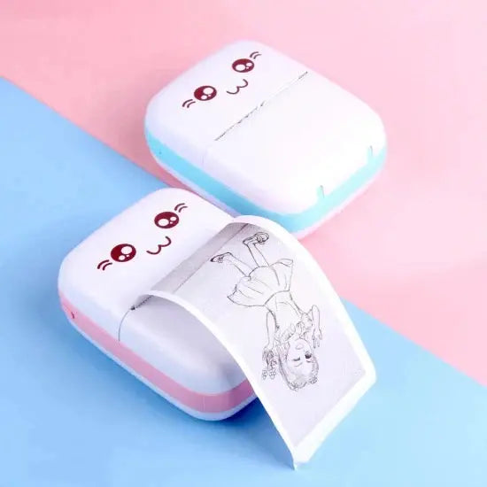 Sikunuo | Compact Bluetooth Thermal Printer – No Ink Required