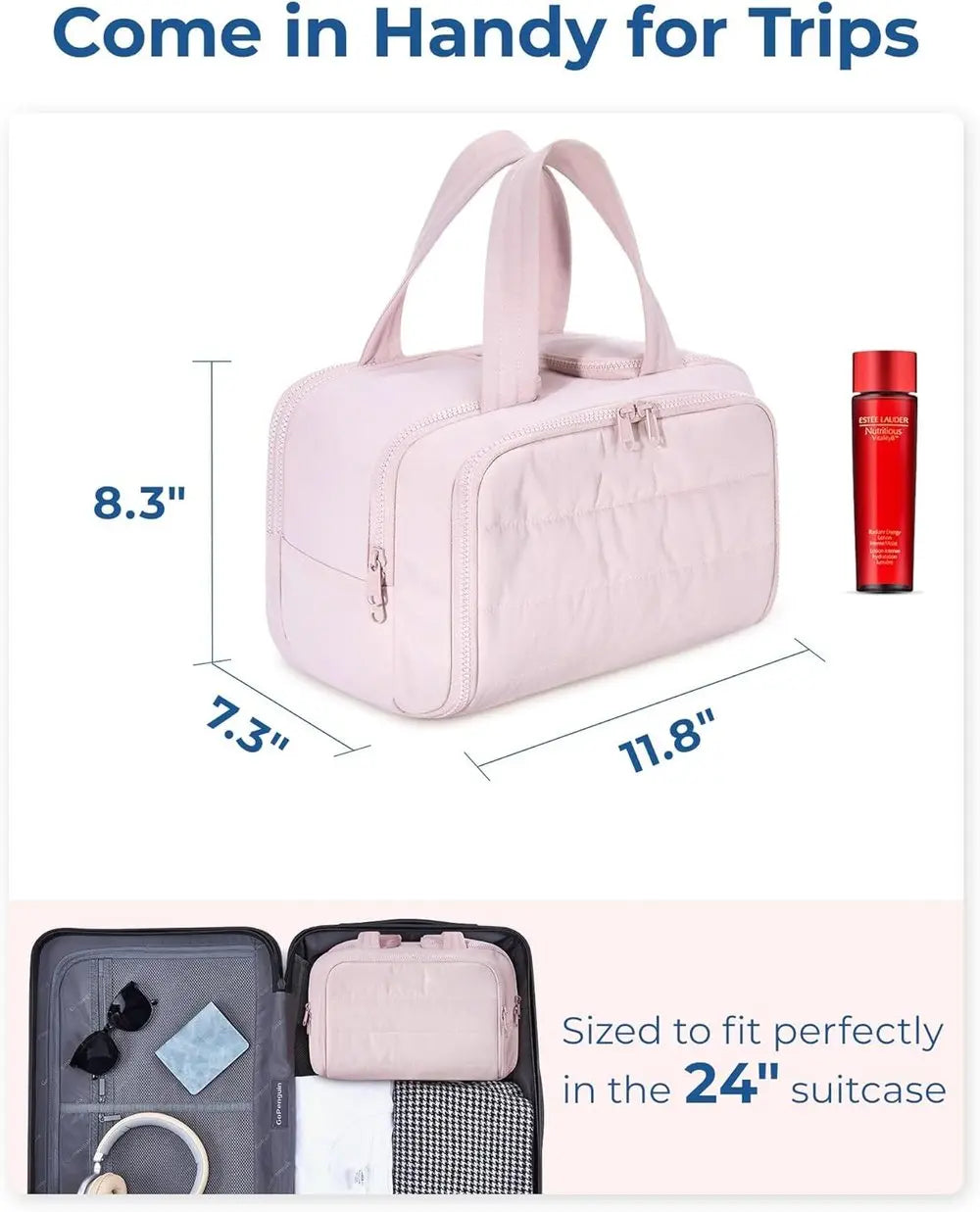 Sikunuo | Cosmetic bag with large capacity
