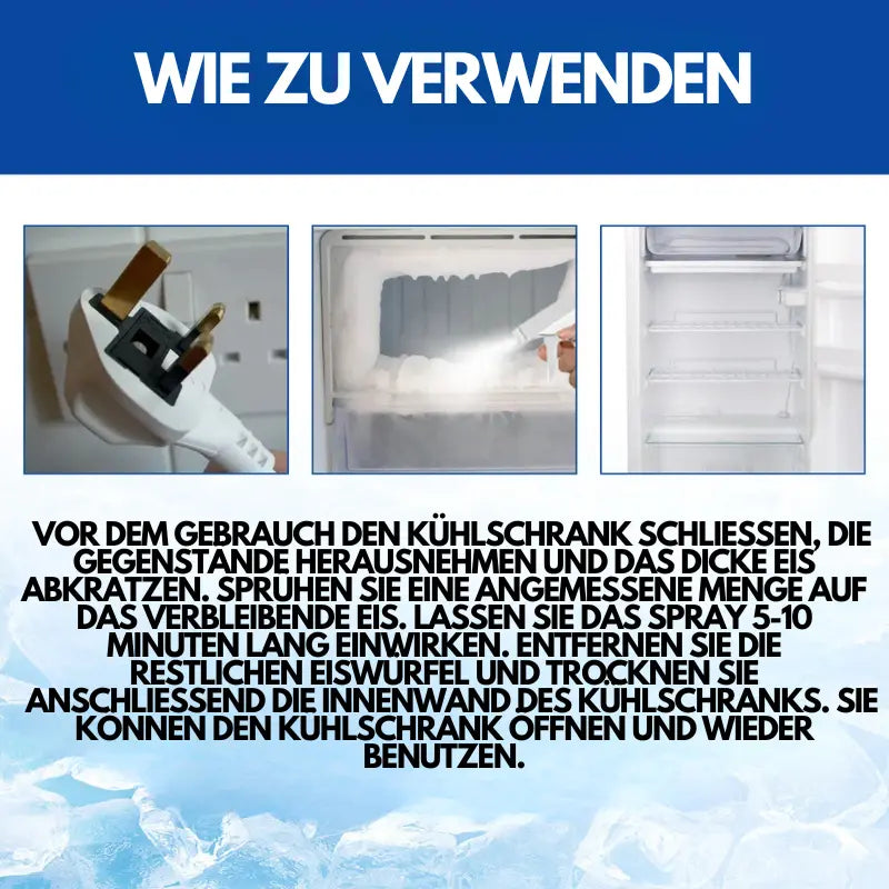 Sikunuo | Powerful Refrigerator Defrost Spray