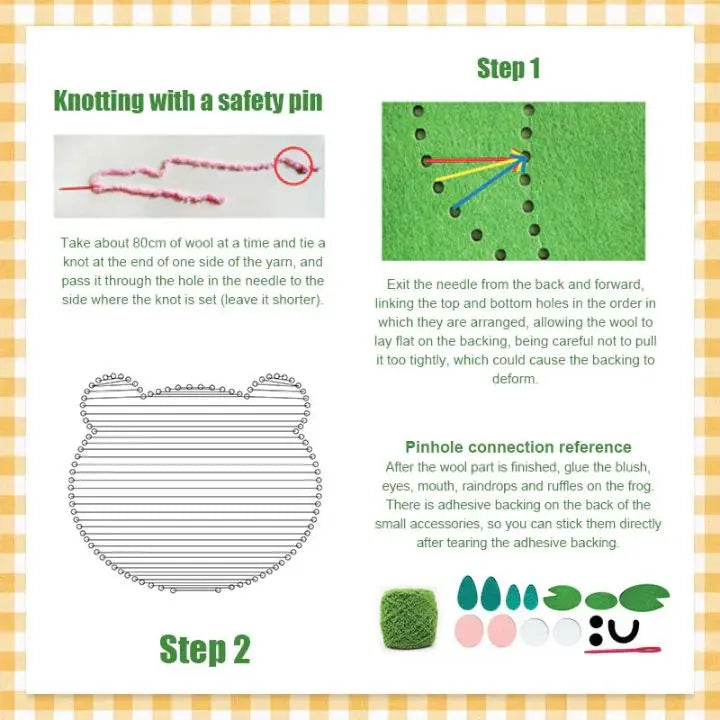 Sikunuo | Creative Sewing Kit – Fun & Easy for All Ages (3 pcs)