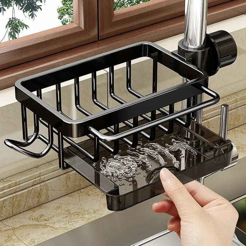 Sikunuo | Kitchen organizer for faucet – space-saving & rust-free