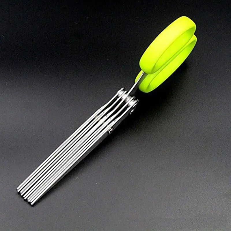 Sikunuo | Kitchen scissors with 5 blades – Saves time & replaces tedious chopping