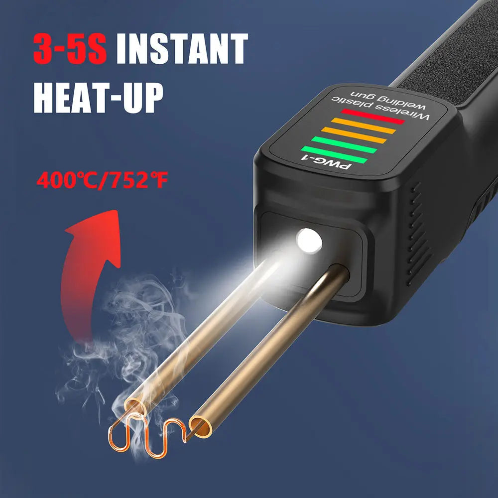 Sikunuo | Plastic Welding Machine – Rechargeable with 200 Clips