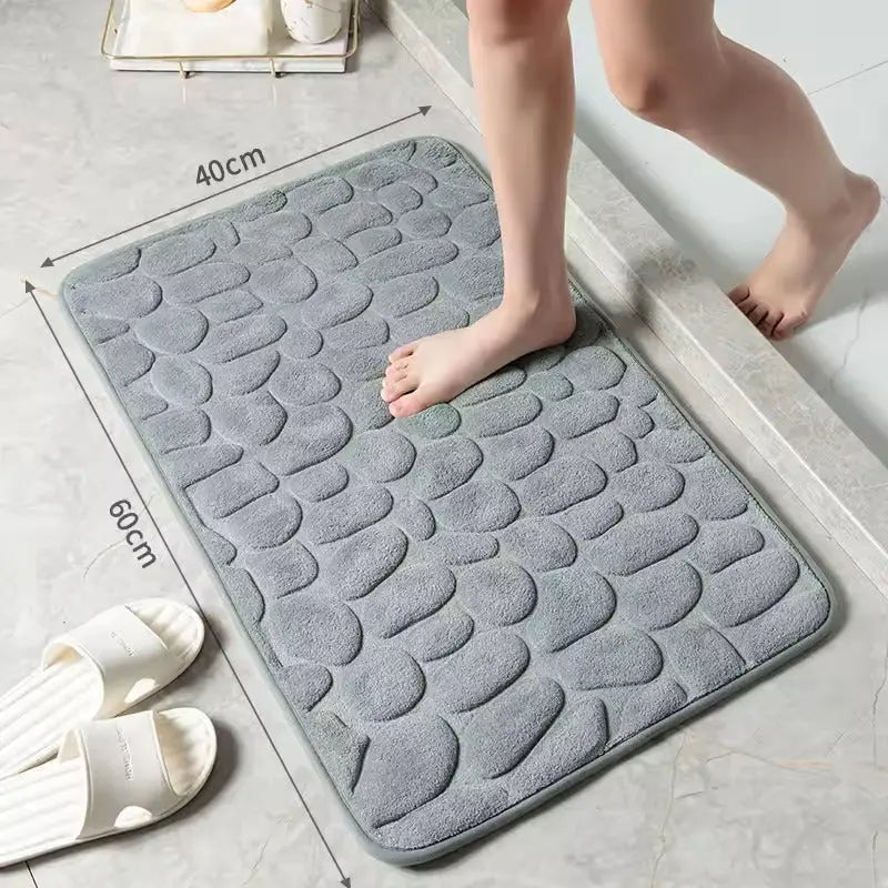 Sikunuo | Cozy soft bath mat – quick water absorption & non-slip