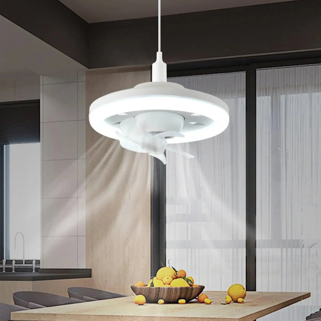Sikunuo | LED ceiling fan with remote control – Quiet & Stylish Cooling