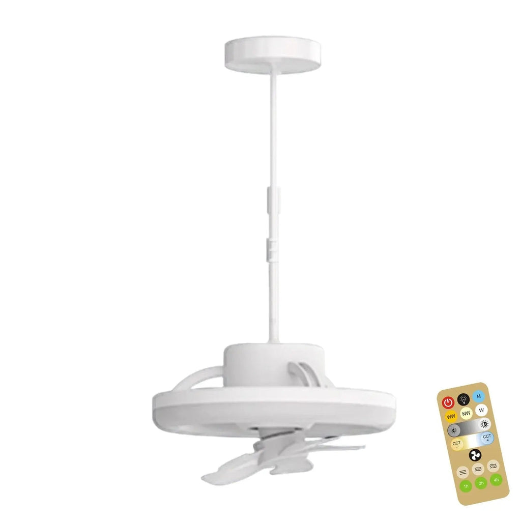 Sikunuo | LED ceiling fan with remote control – Quiet & Stylish Cooling