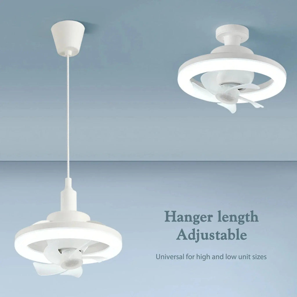 Sikunuo | LED ceiling fan with remote control – Quiet & Stylish Cooling