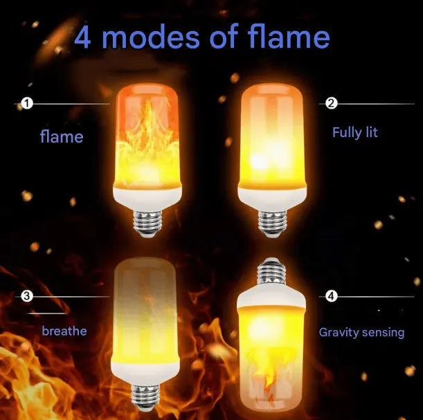 Sikunuo | LED flame light with gravitational effect – Realistic fire glow