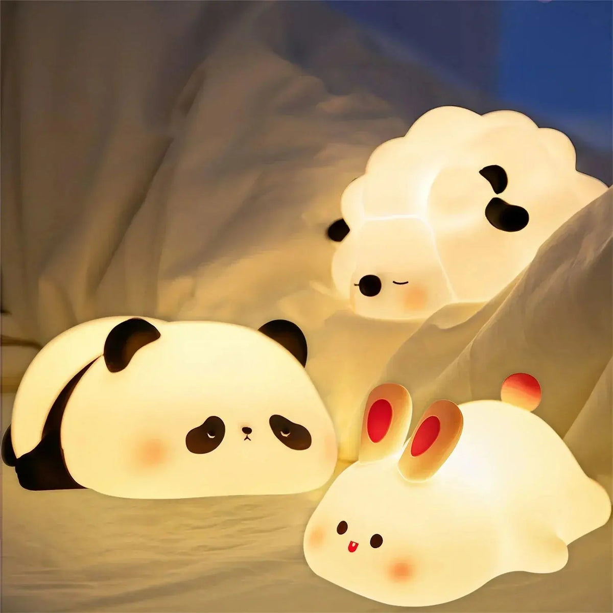 Sikunuo | LED night lights in animal shape