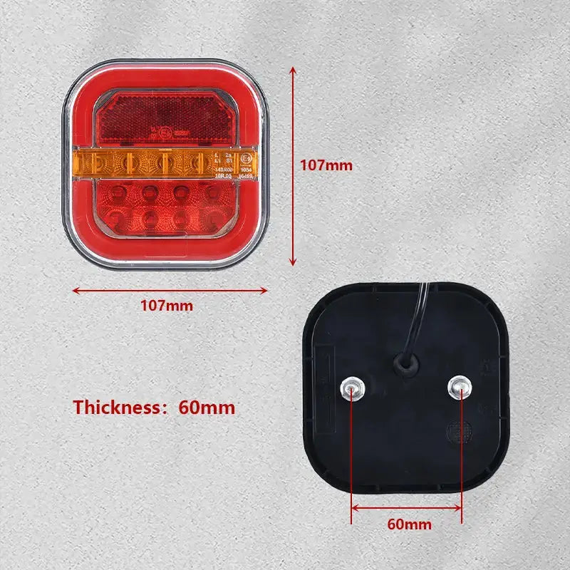 Sikunuo | LED Tail Light Set for Trailers & Motorhomes