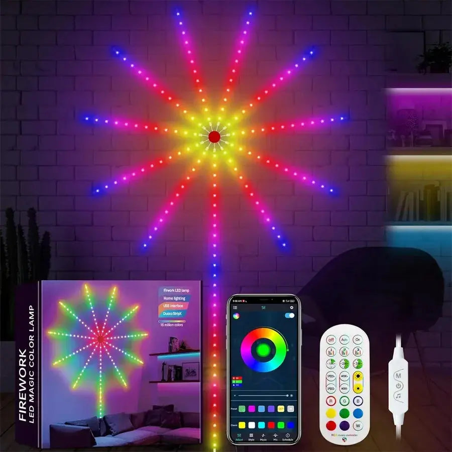 Sikunuo | LED fairy lights with firework effect