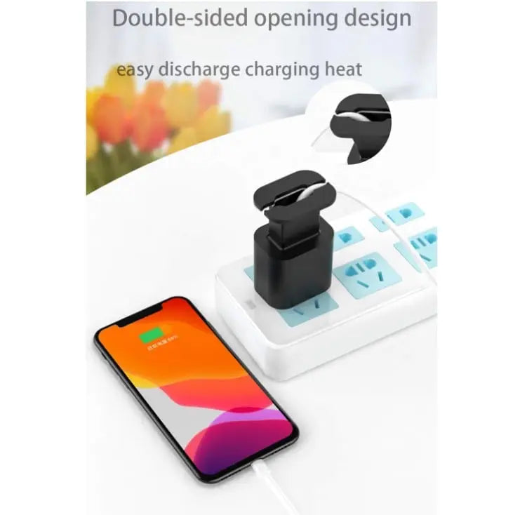 Sikunuo | Charger adapter pRedection made of silicone – For Apple 20W/18W, pRedects & cools
