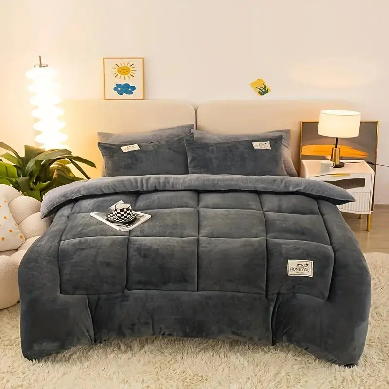 Sikunuo | Lamb velvet bedspread – Luxurious, Warm, and Stylish