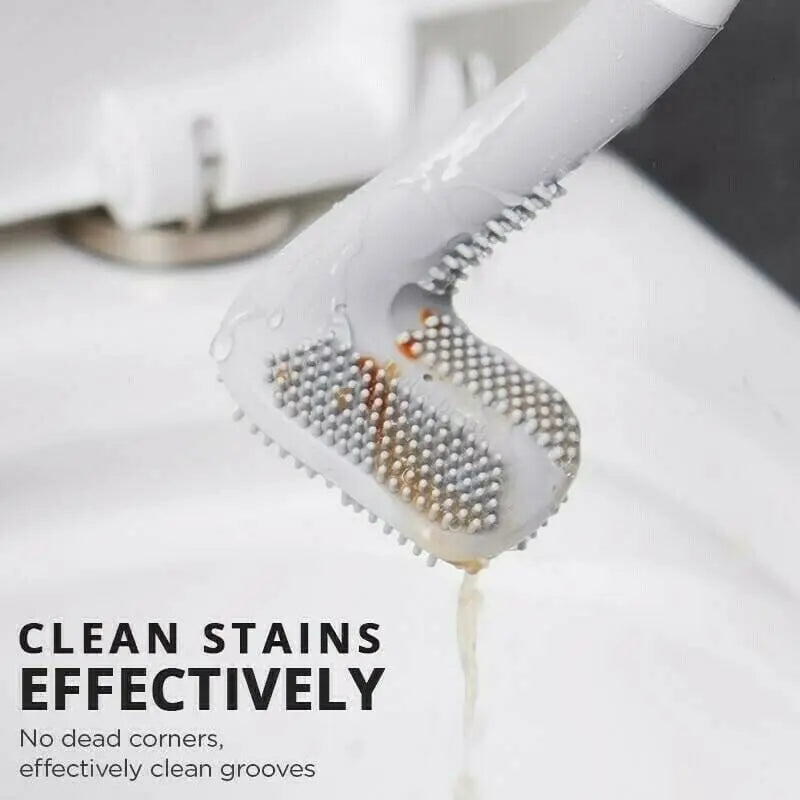Sikunuo | Long Toilet Brush – Corner Cleaning Without Residue