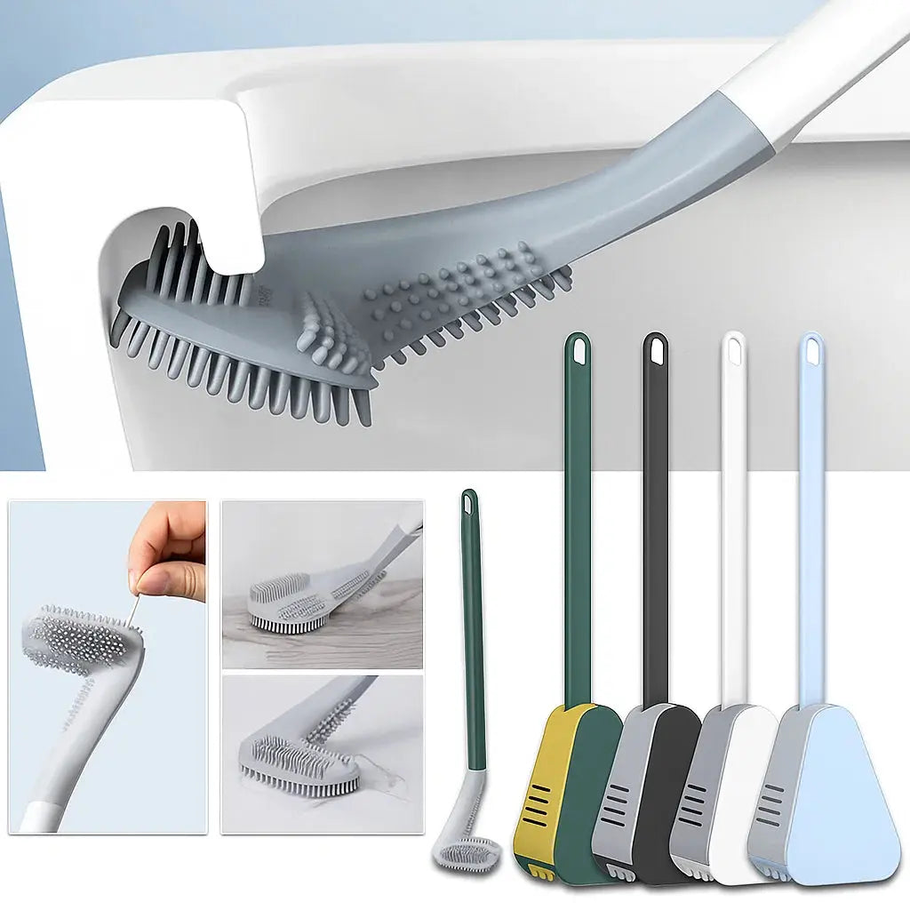 Sikunuo | Long Toilet Brush – Corner Cleaning Without Residue
