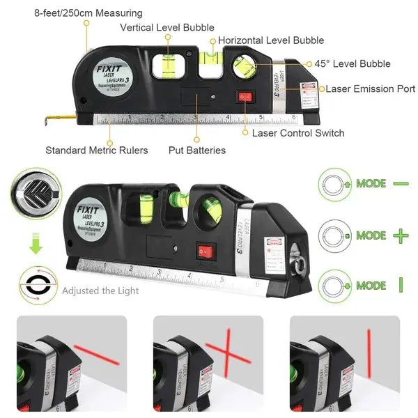 Sikunuo | Laser tool for precise measurements and alignments