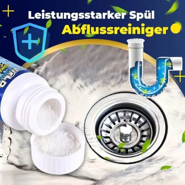 Sikunuo | Powerful Drain Cleaner – Removes Grease, Hair & Clogs