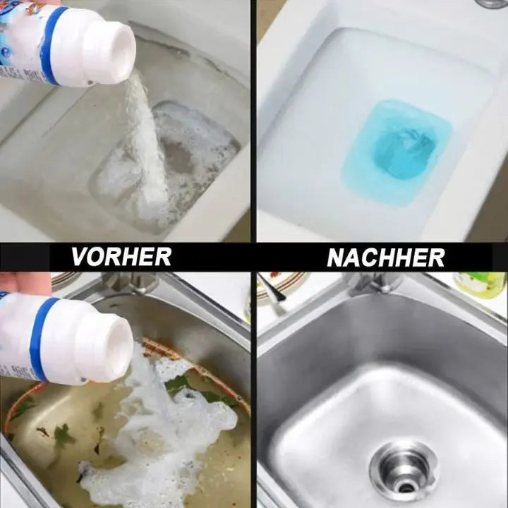 Sikunuo | Powerful Drain Cleaner – Removes Grease, Hair & Clogs