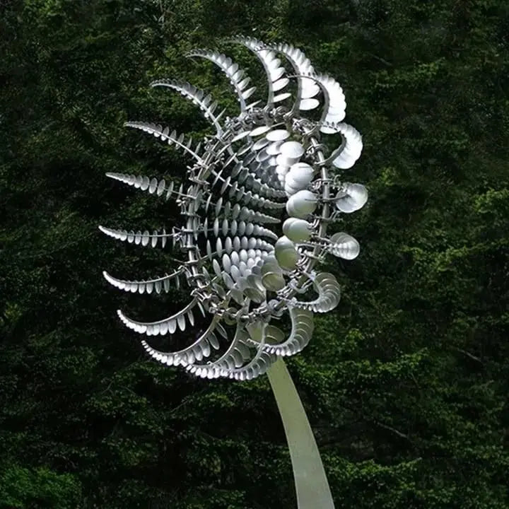 Sikunuo | Magical Metal Wind Sculpture – Fascinating Garden Decoration