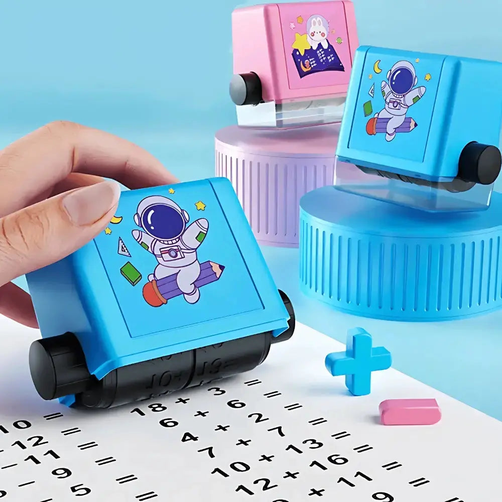 Sikunuo | Math Learning Stamp for Children – Practicing Types of Calculation Playfully