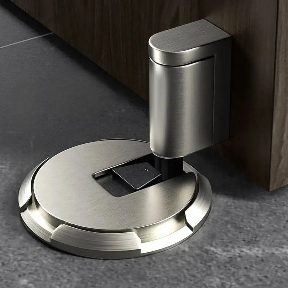 Sikunuo | Mechanical Floor Door Stopper – Push System for Secure Door Hold