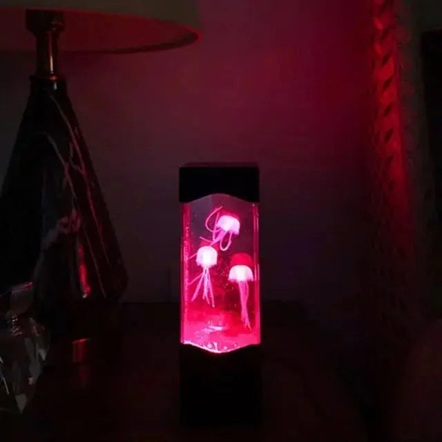 Sikunuo | Multicolored Jellyfish Lamp – Soothing LED Mood Lighting
