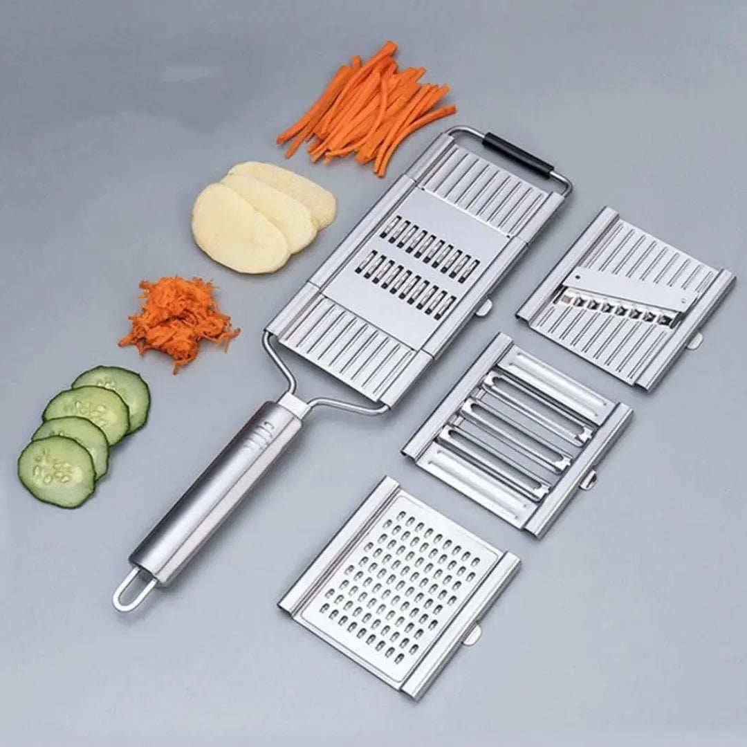 Sikunuo | Multi-purpose vegetable slicer with interchangeable blades – Cut quickly & evenly