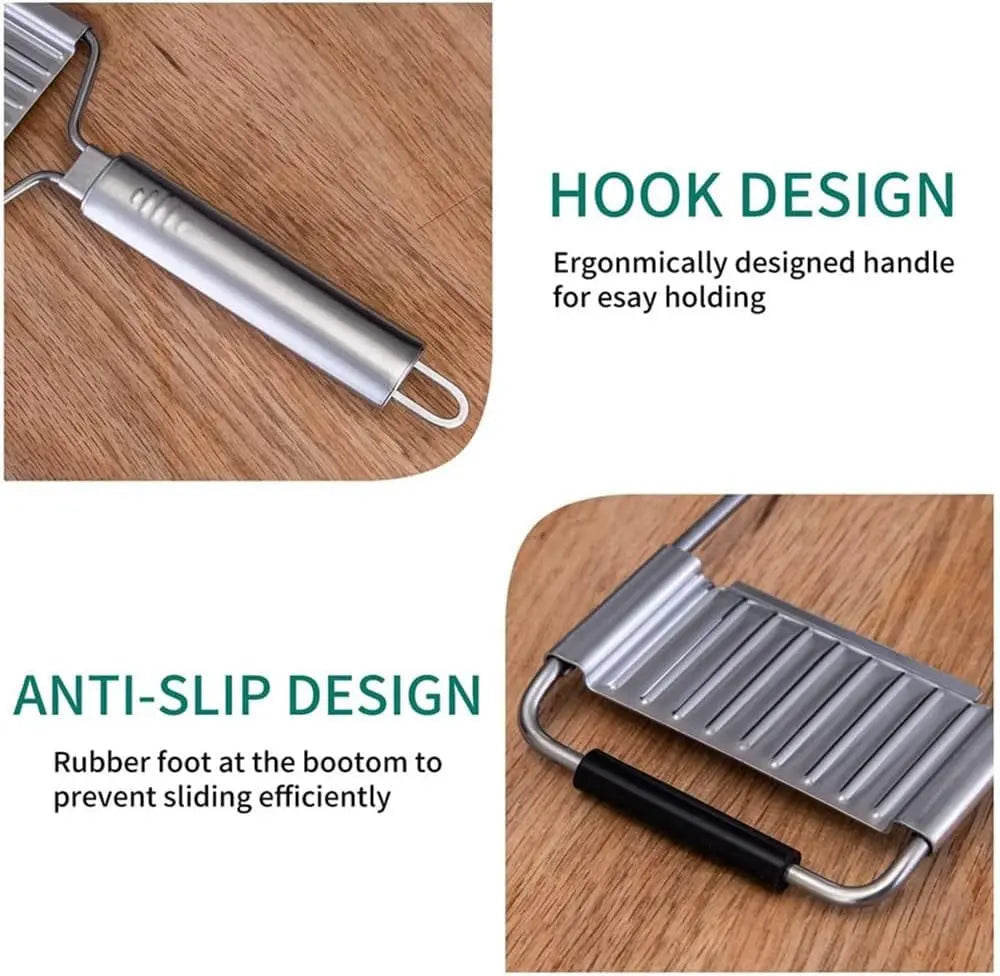 Sikunuo | Multi-purpose vegetable slicer with interchangeable blades – Cut quickly & evenly